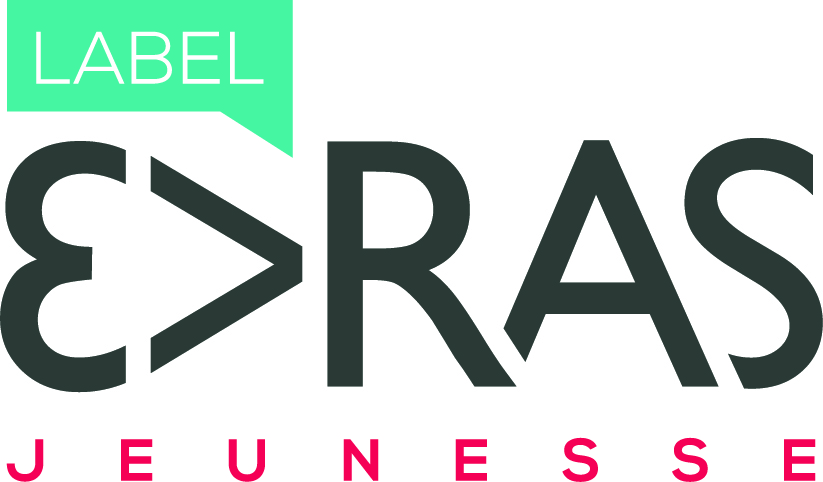 logo du label EVRAS en jeunesse de la Fédération Wallonie-Bruxelles